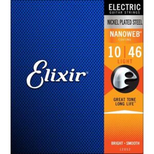 Elixir Stings Nanoweb Electric Light 10-46