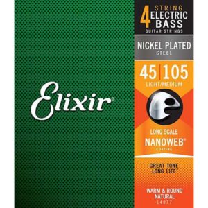 Elixir Strings Nanoweb Bass Medium 45-105