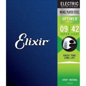 Elixir Strings Optiweb Electric Super Light 9-42