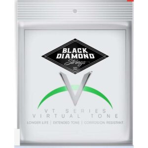 Black Diamond Strings Electric Clear Coated Nickel Light 10-46